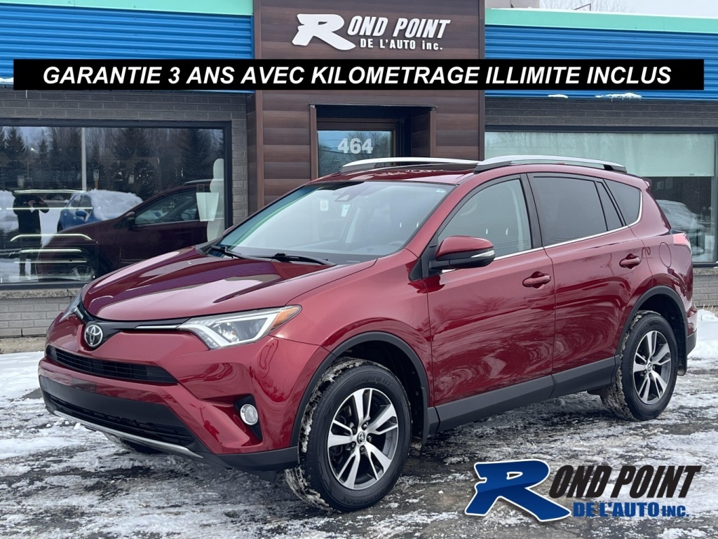 2018 Toyota RAV4 XLE GARANTIE 3 ANS AVEC KILOMETRAGE ILLIMITE INCLU
