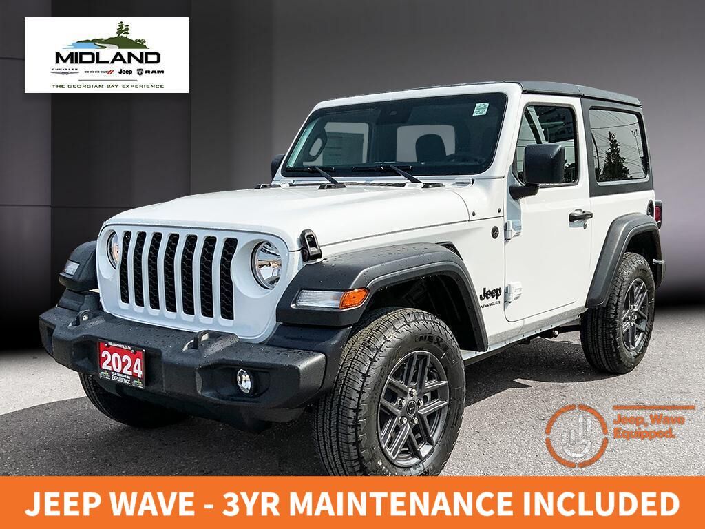 2024 Jeep Wrangler Sport S-Trailer Tow Group/Heated Seat and Wheel/Re