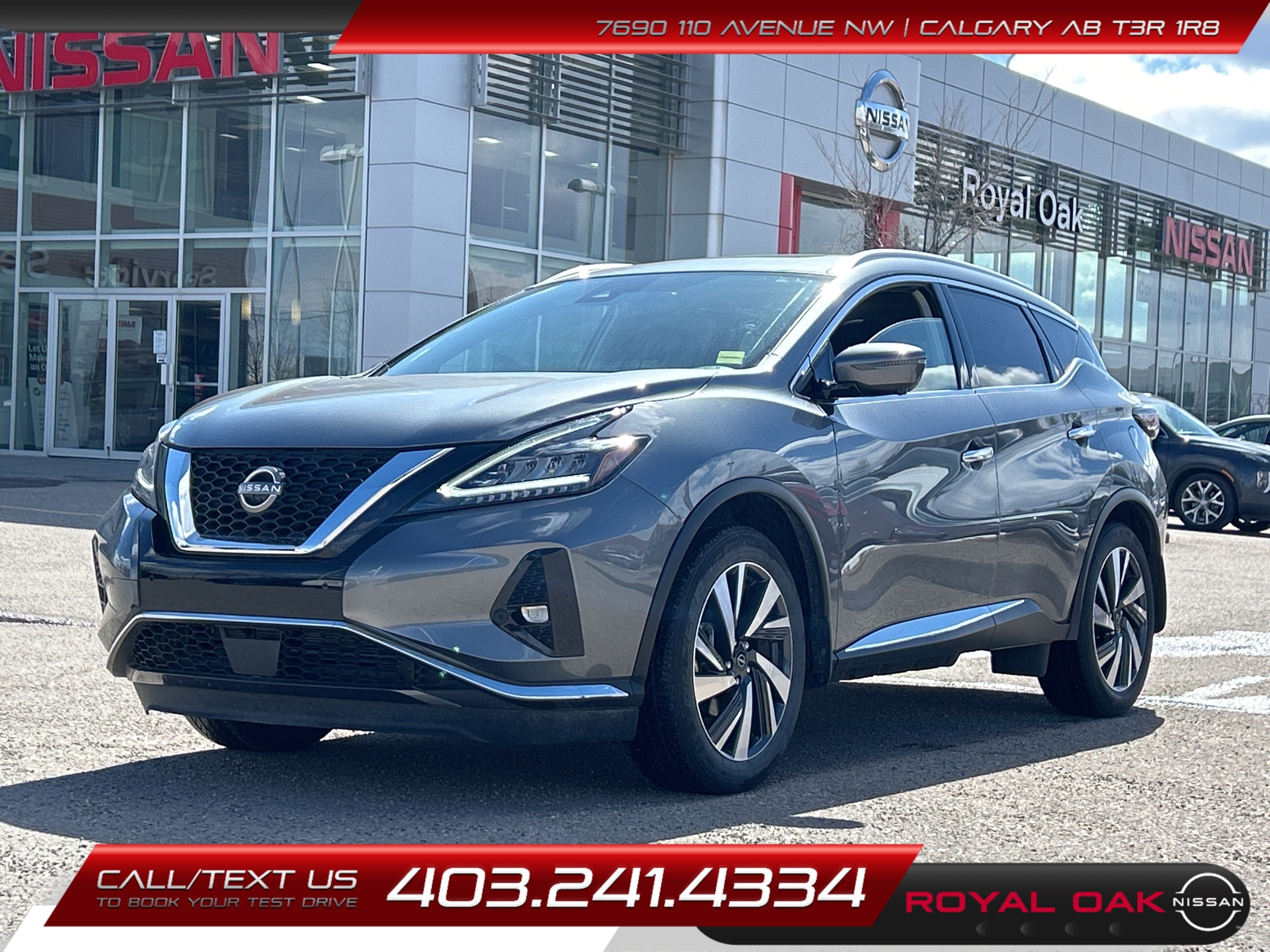 2023 Nissan Murano SL AWD -  Leather Heated Seats / Remote Starter