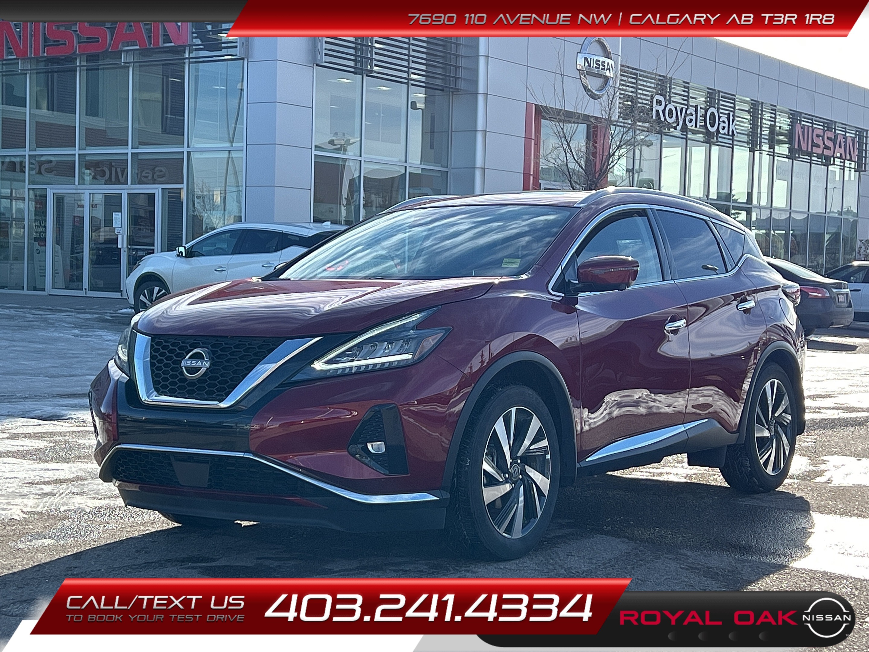 2023 Nissan Murano SL AWD - Accident Free / Remote Start / Leather