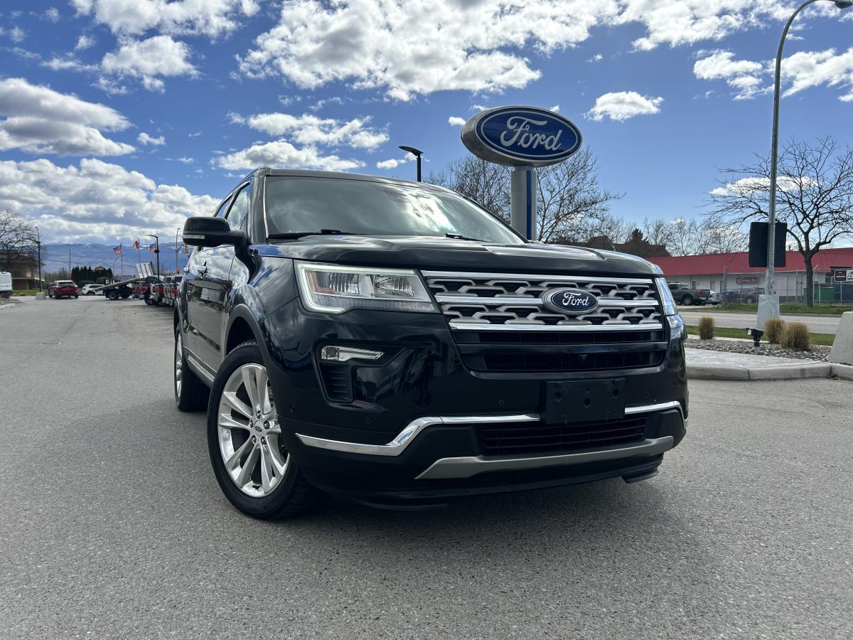 2018 Ford Explorer Limited, twin panel moon roof, active park assist