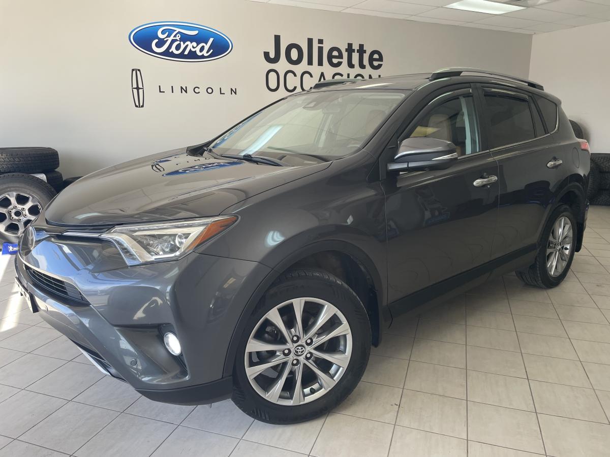 2017 Toyota RAV4 LIMITED CUIR TOIT OUVRANT MAGS 18PO CAMERA 360
