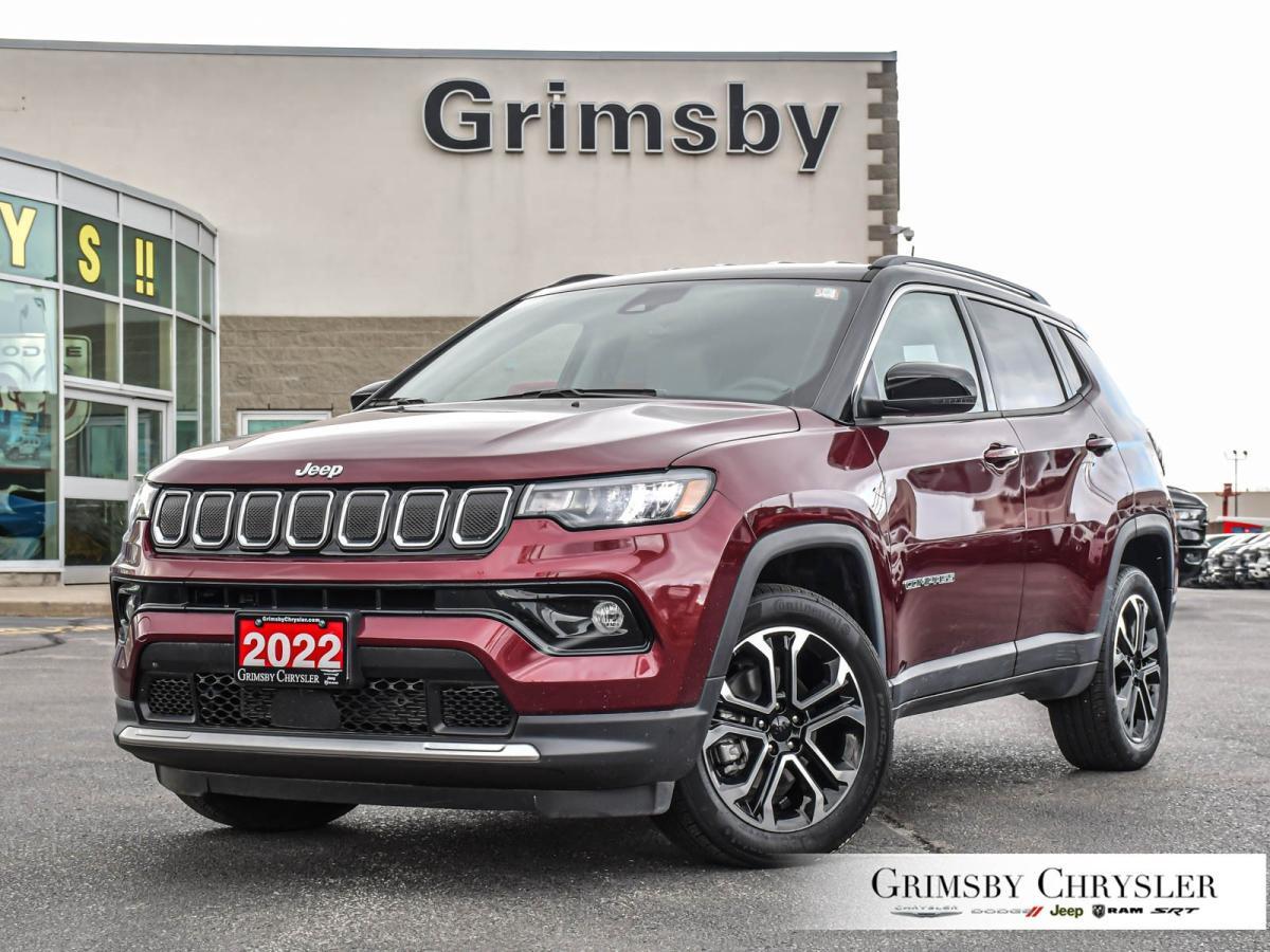 2022 Jeep Compass LIMITED | LEATHER | BLIND SPOT | LANE KEEP ASSIST
