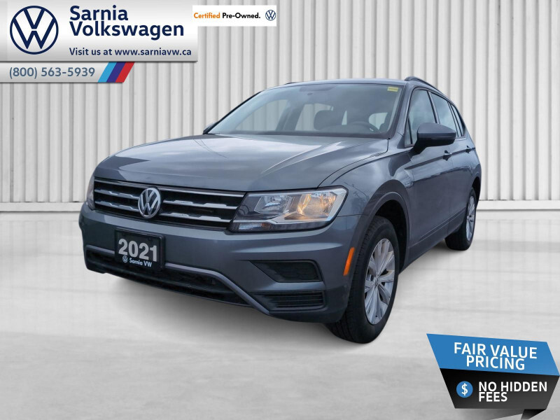 2021 Volkswagen Tiguan Trendline 4MOTION  - Certified - $171 B/W