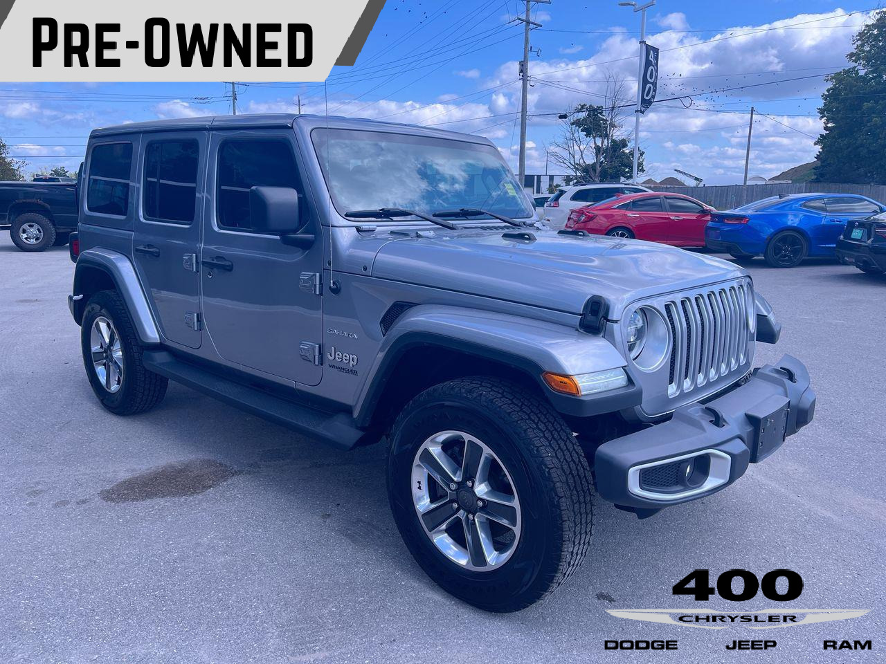 2019 Jeep WRANGLER UNLIMITED Sahara COLD WEATHER GROUP HEATED SEATS | REMOTE ST