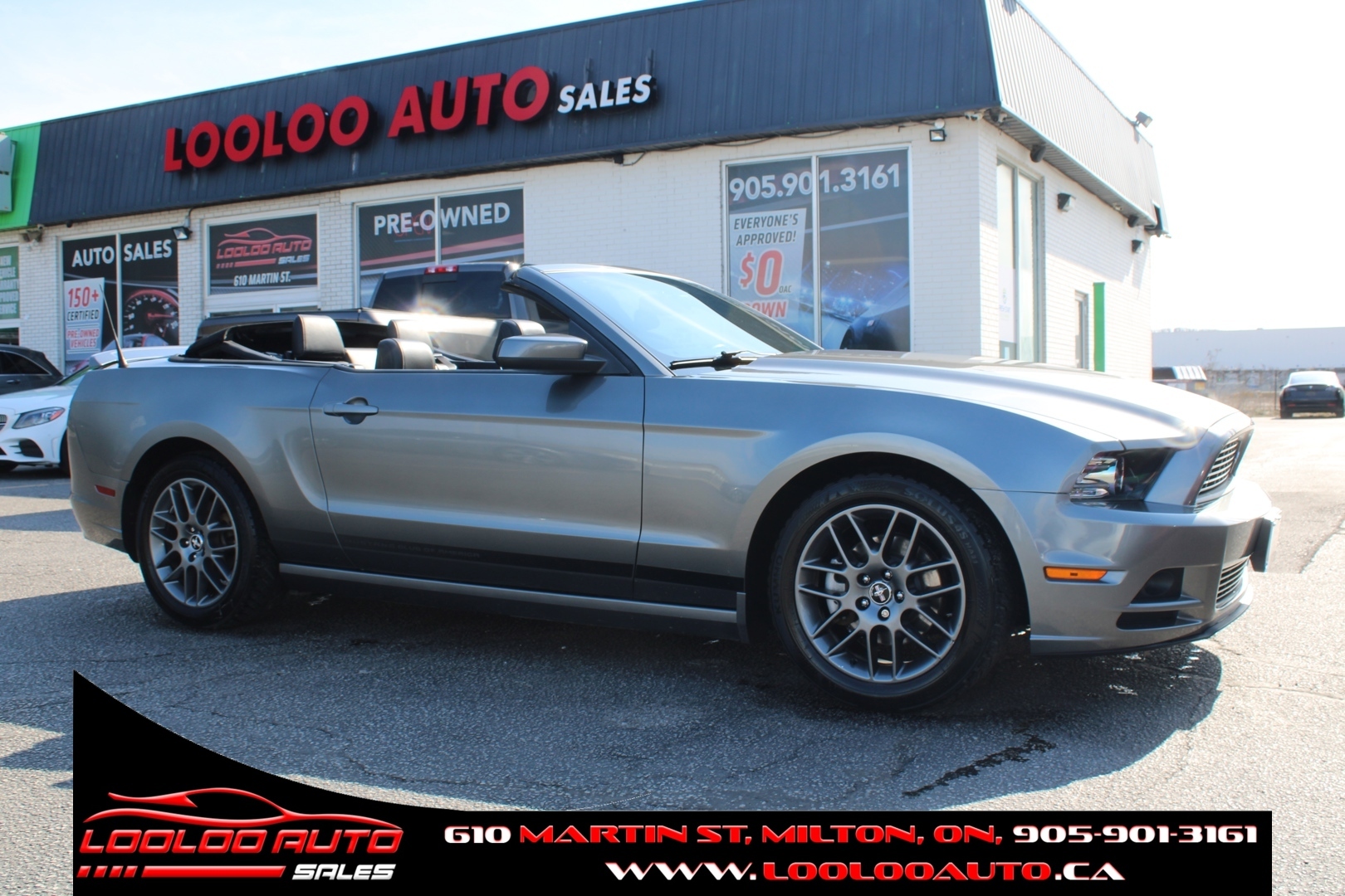 2014 Ford Mustang V6 Convertible Leather $119/Weekly Certified