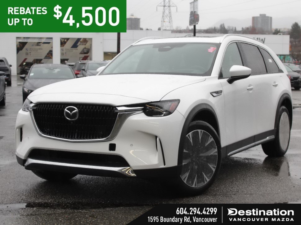 2024 Mazda CX90 PHEV GT With rebates up to $4,500!