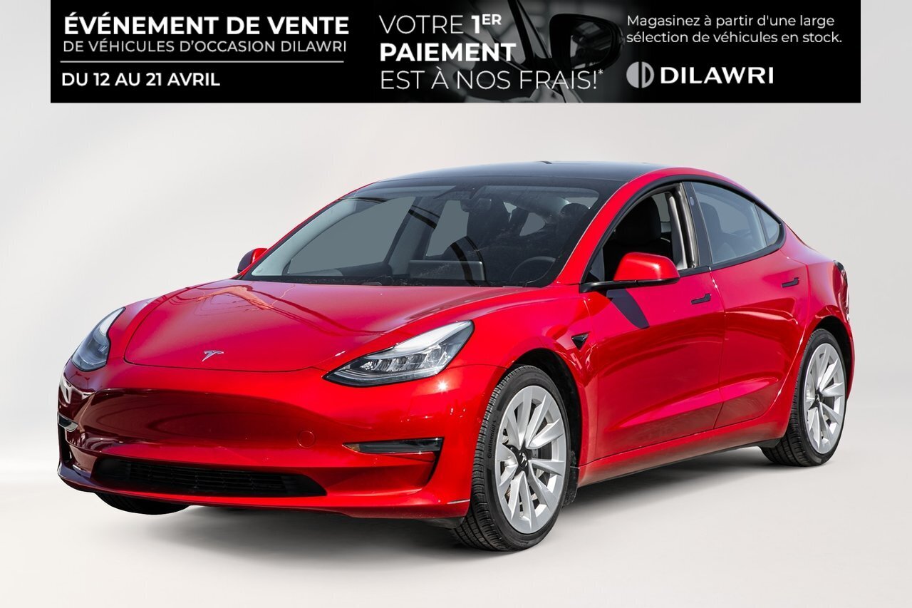 2021 Tesla Model 3 Standard Range plus | Roues 19 pouces| Clean Carfa