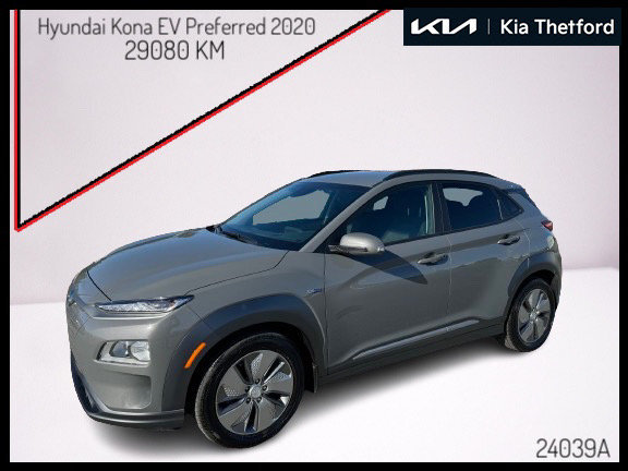 2020 Hyundai Kona Electric EV Preferred TA PNEUS D'HIVER TRES PEU DE KM INSPE