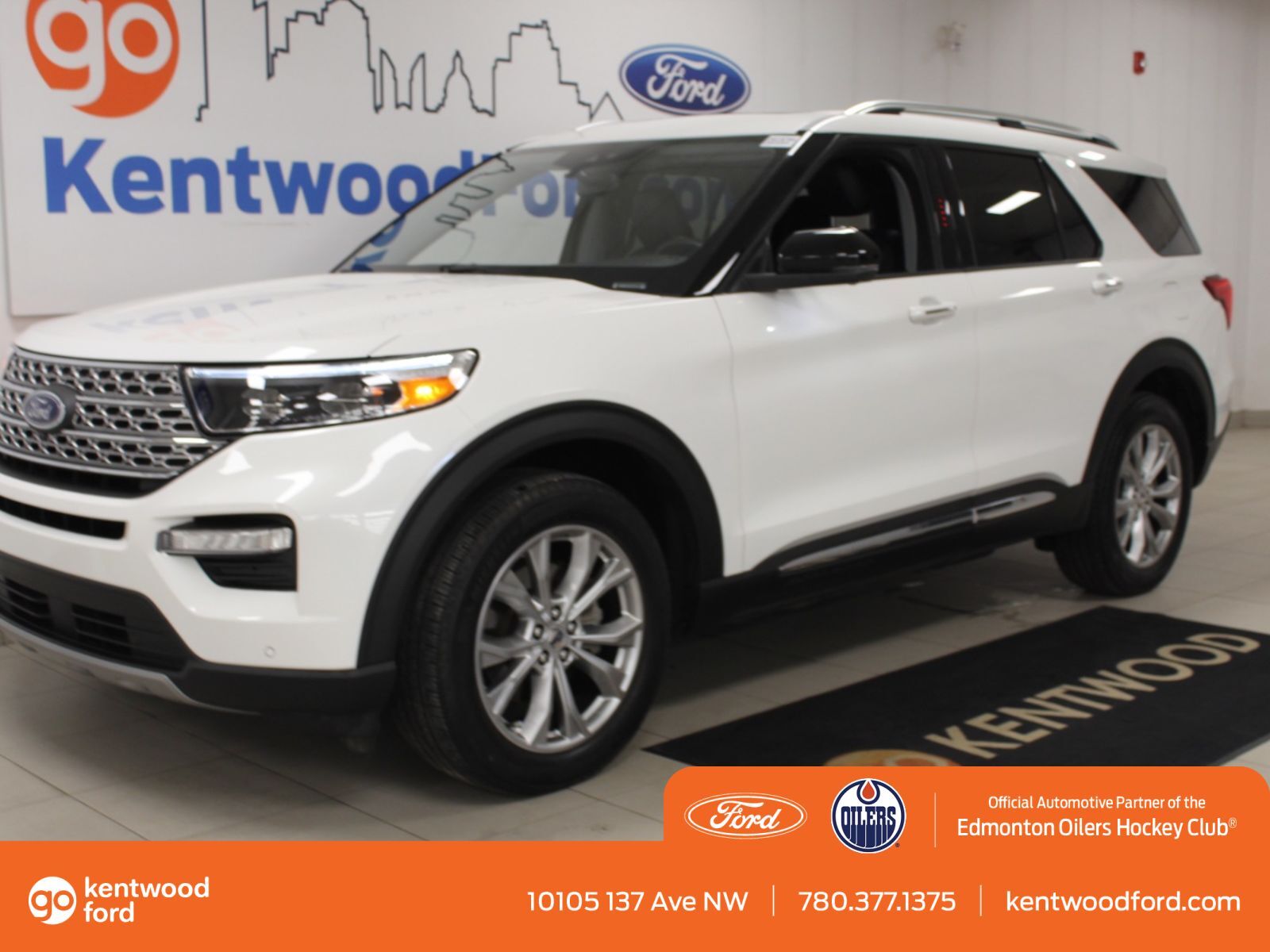 2020 Ford Explorer Limited | 4WD | Nav | Sunroof | Heated Leather