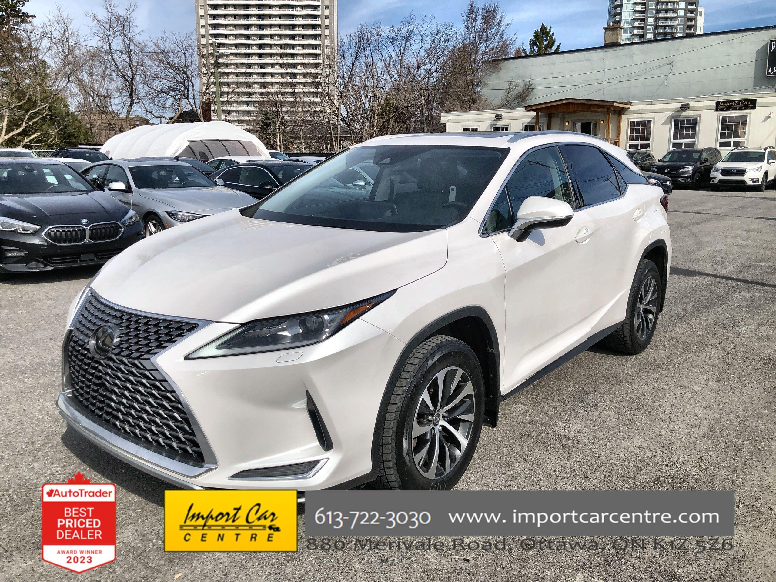 2020 Lexus RX 350 LEATHER, ROOF, HTD. & COOLED SEATS, HTD. STEER