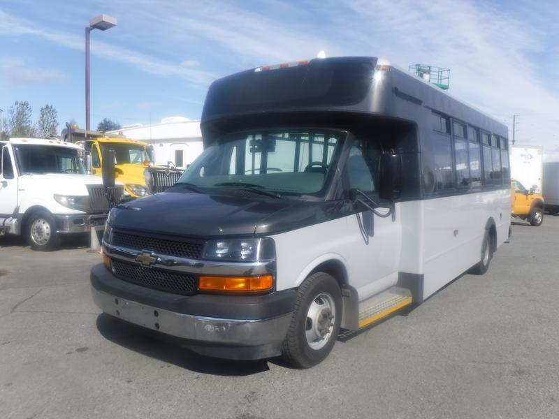 2017 Chevrolet Express G4500 21 Passenger Bus With Wheelchair Accessibili