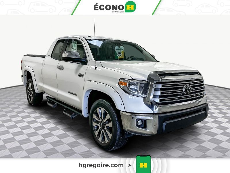 2018 Toyota Tundra Limited AIR LIFT FREINS REMORQUE 4X4 Cuir Mags Cam