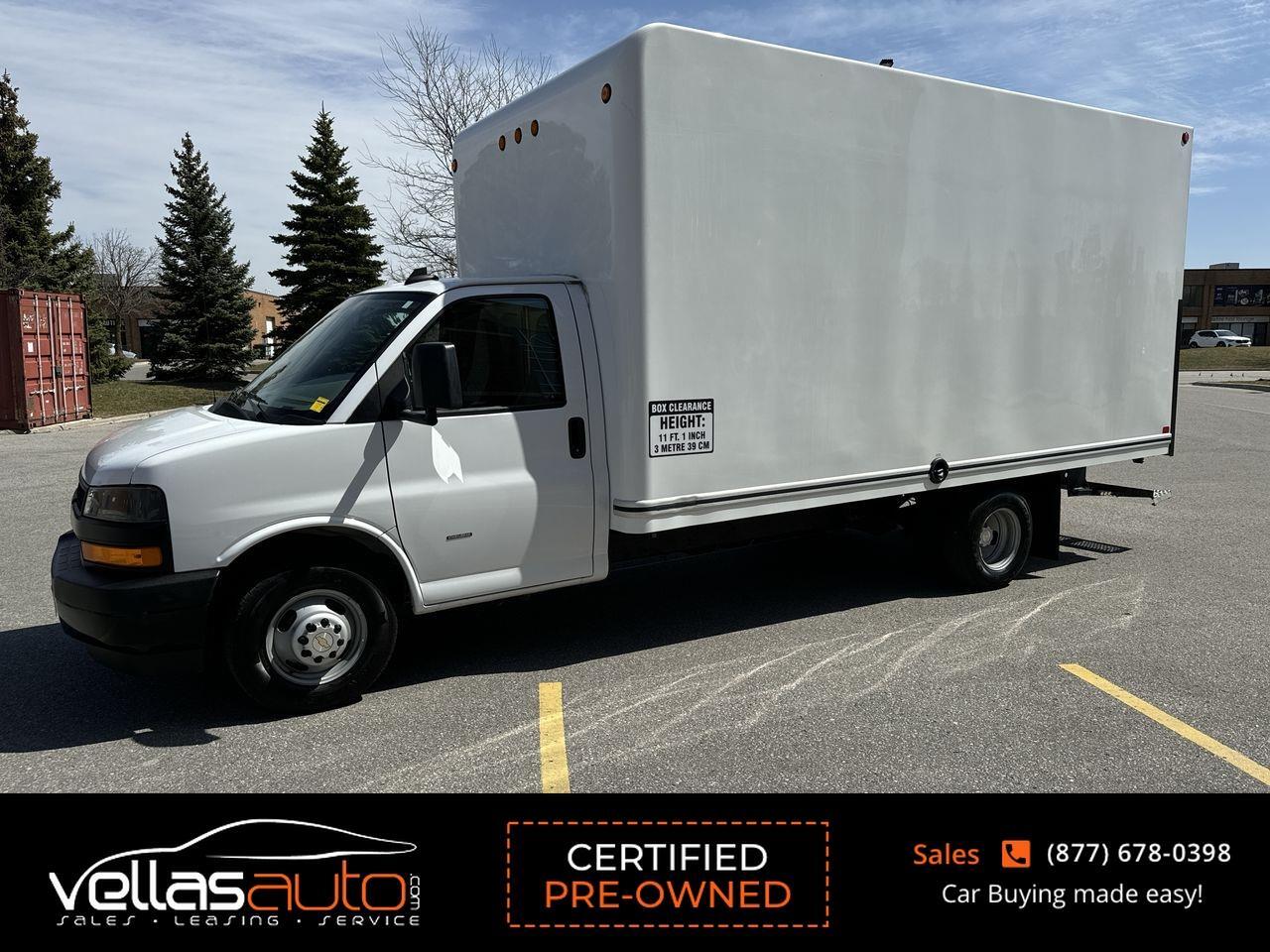 2022 Chevrolet Express 3500 3500| 16FT UNICELL BOX| 7.5FT INSIDE HEIGHT