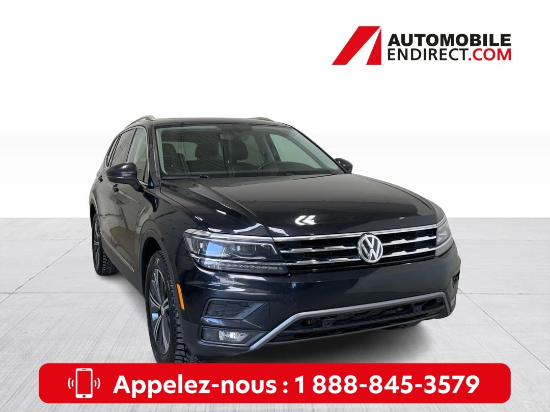 2019 Volkswagen Tiguan Highline 4MOTION Cuir Toit Pano GPS Sièges Chauffa