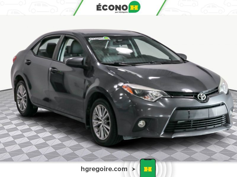 2014 Toyota Corolla LE MAGS AUTO A/C GR ELECT CAM RECUL BLUETOOTH 