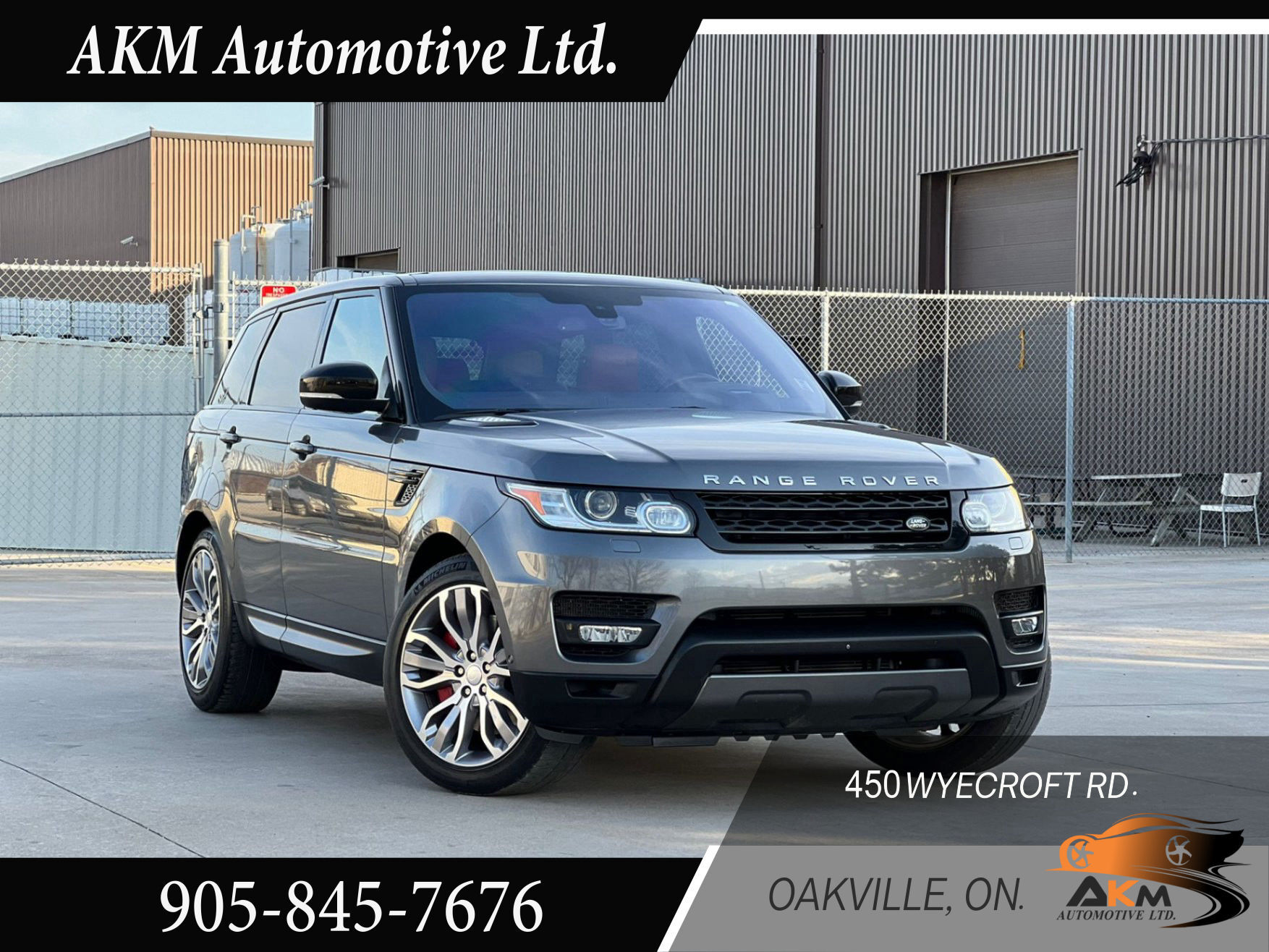 2016 Land Rover Range Rover Sport Supercharged, Certified