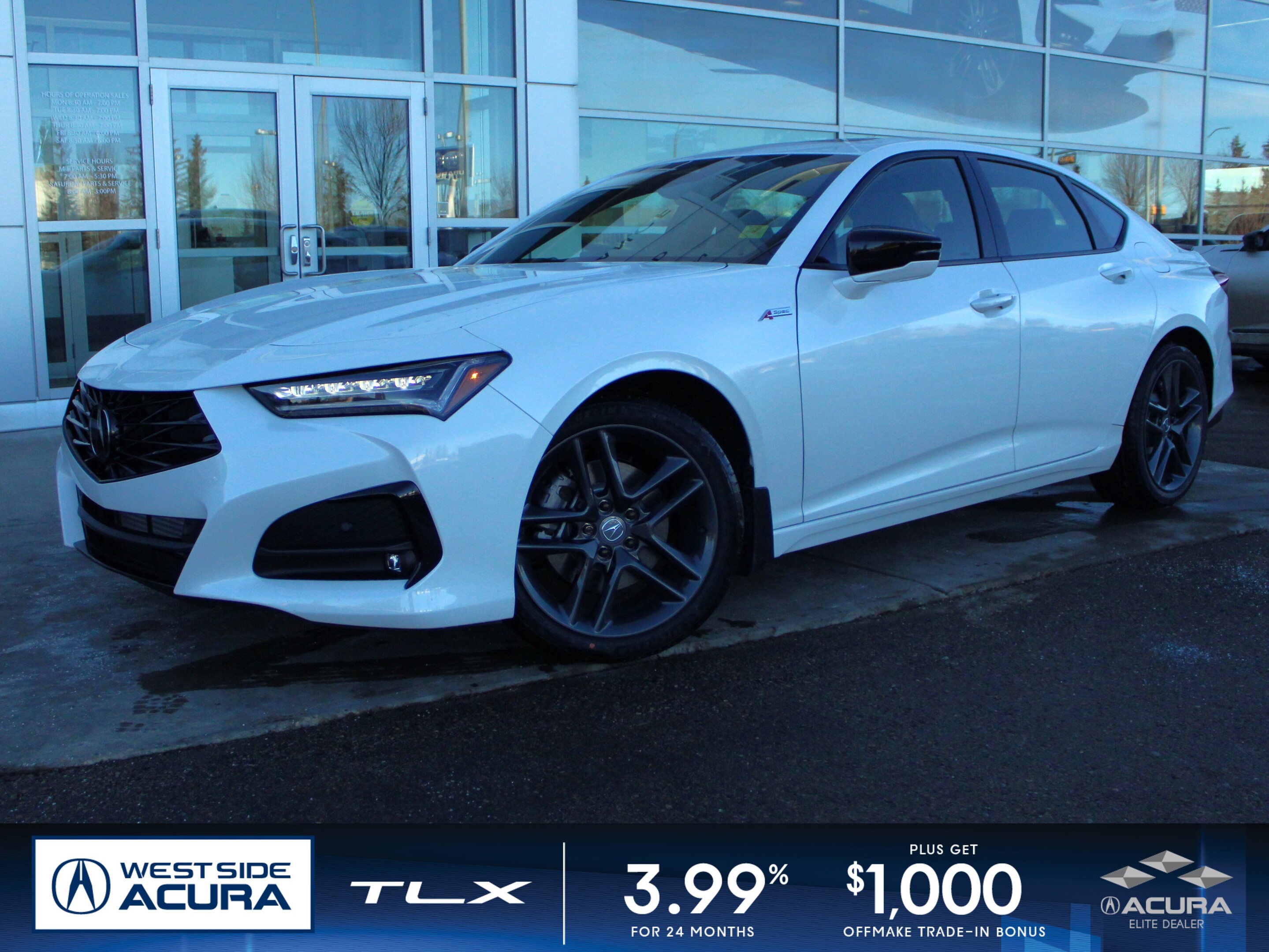 2024 Acura TLX A-Spec (ACTIVE SERVICE LOANER)