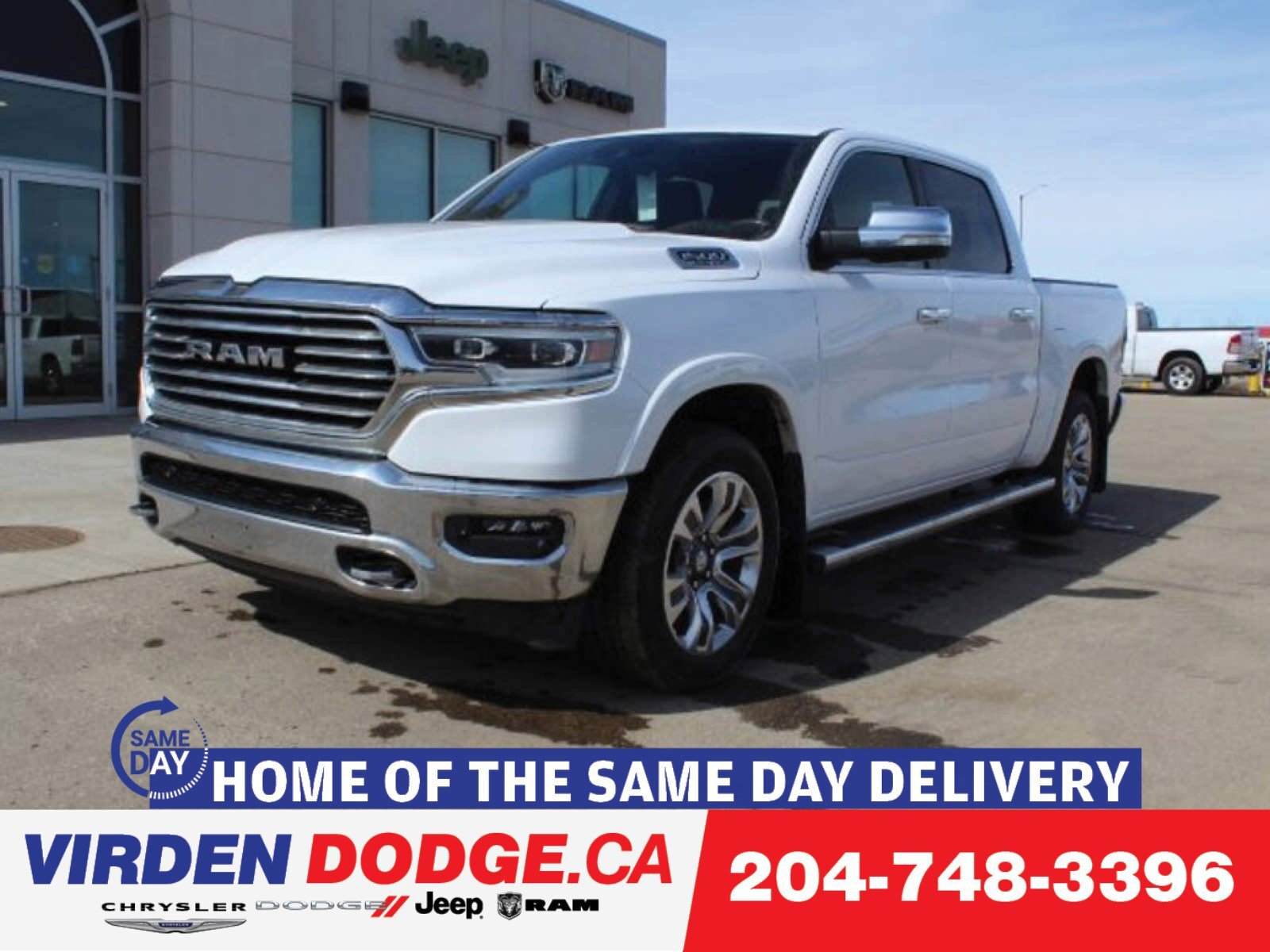 2022 Ram 1500 Limited Longhorn | LOCALLY OWNED | LOW KMS | White