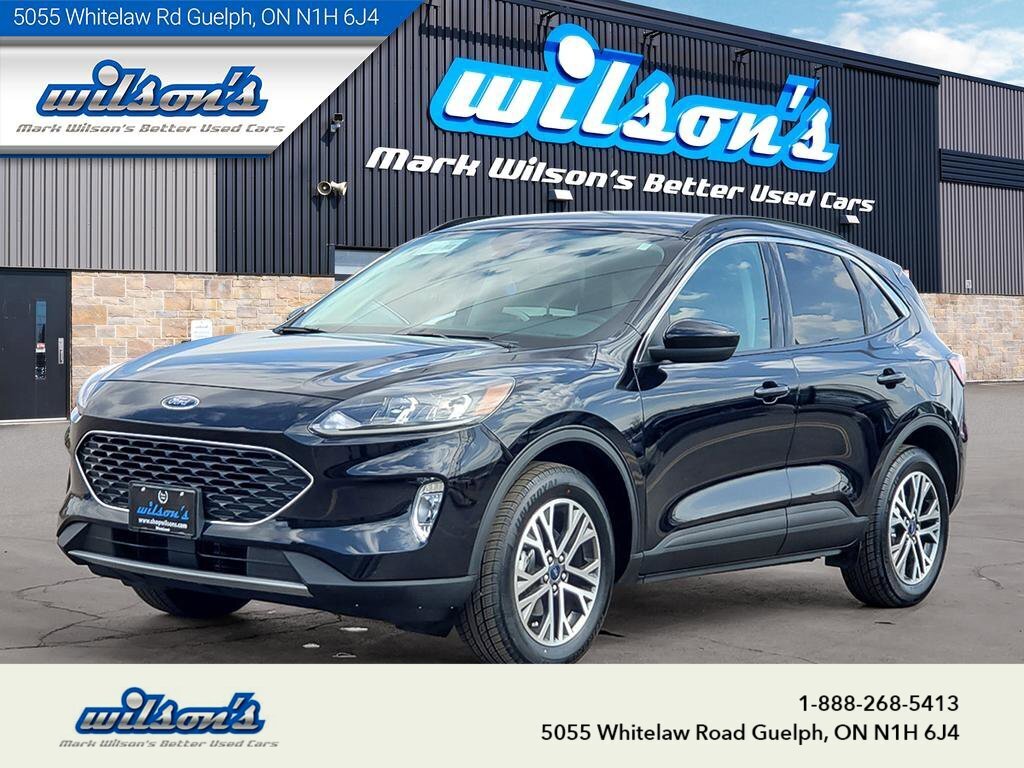 2021 Ford Escape SEL AWD, Leather, Heated Seats, CarPlay + Android,