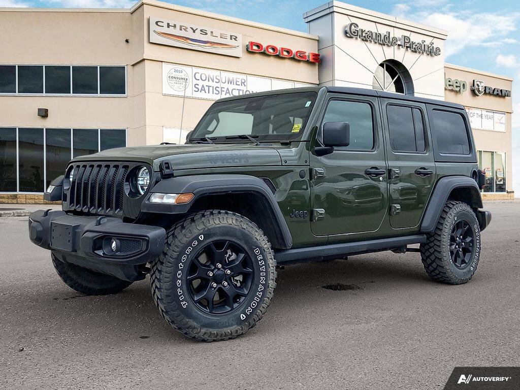 2021 Jeep Wrangler Unlimited Willys | Heated Seats | Remote Start | A