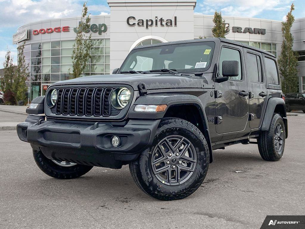 2024 Jeep Wrangler Sport S | Remote Start | Heated Seats and Wheel |