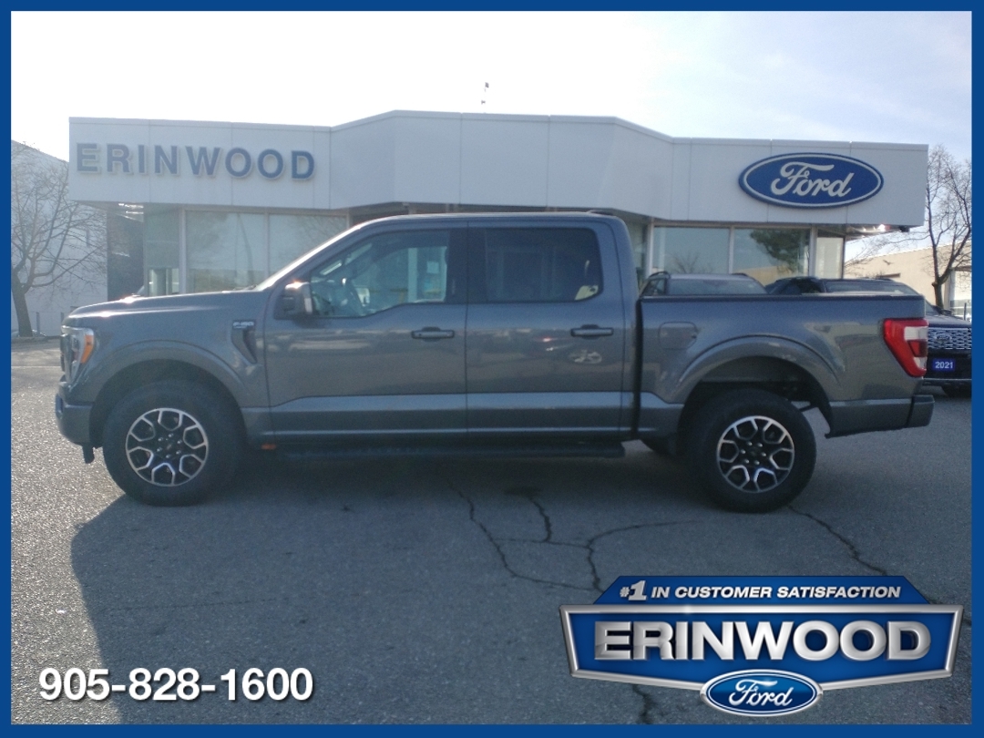 2021 Ford F-150 LARIAT - <p>A Refined Powerhouse in Carbonized Gre