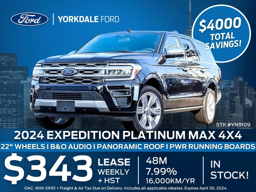 2024 Ford Expedition Platinum Max