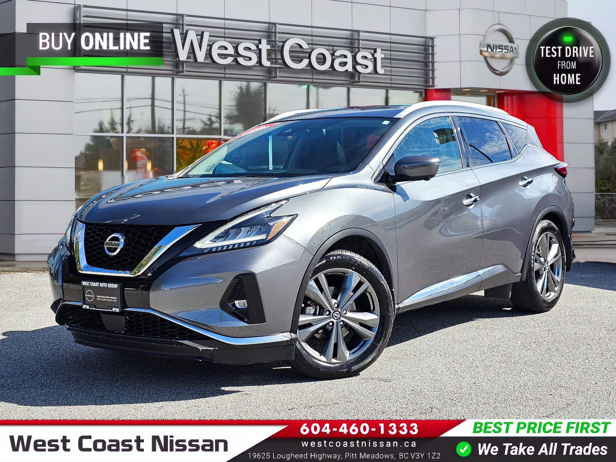 2020 Nissan Murano Platinum AWD Certified - No Accidents!