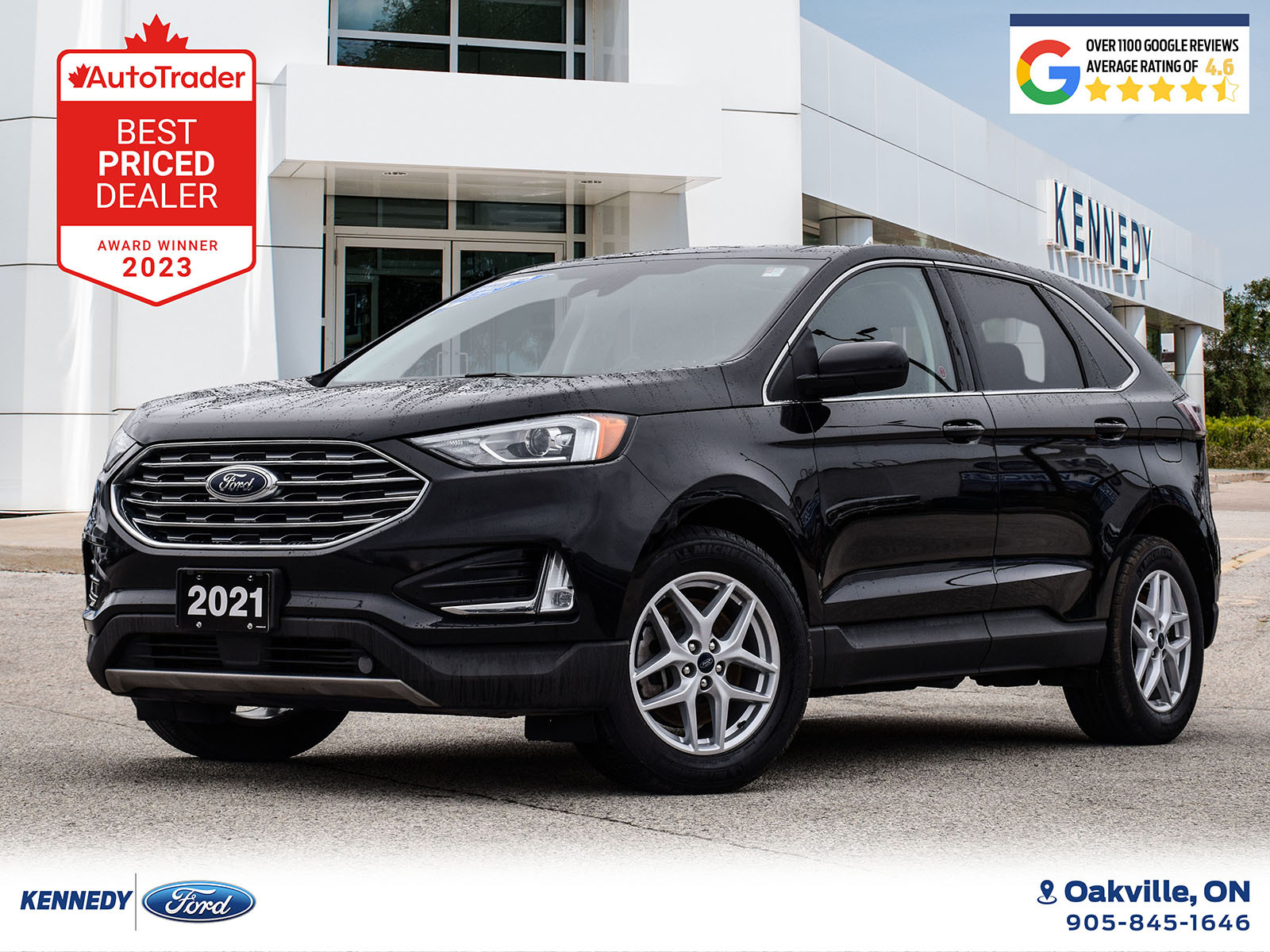2021 Ford Edge  SEL | AWD | Panoramic Roof | Cold Weather Package