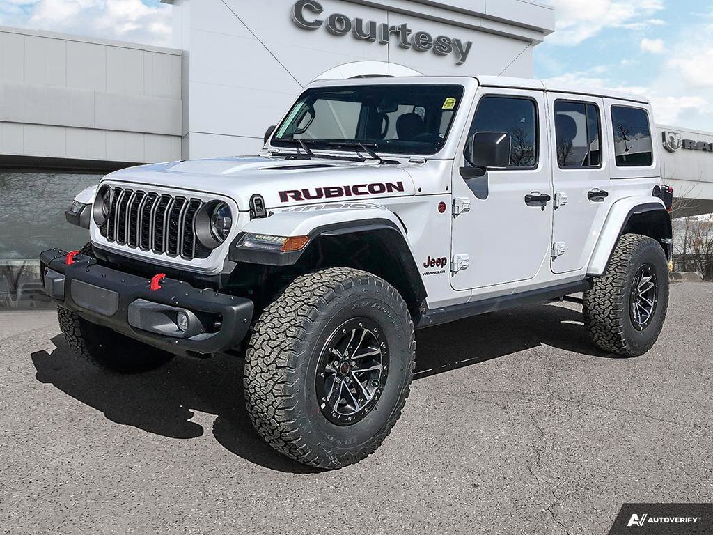 2024 Jeep Wrangler Rubicon X 4 Door | 35 Inch Tires | Locking Axles