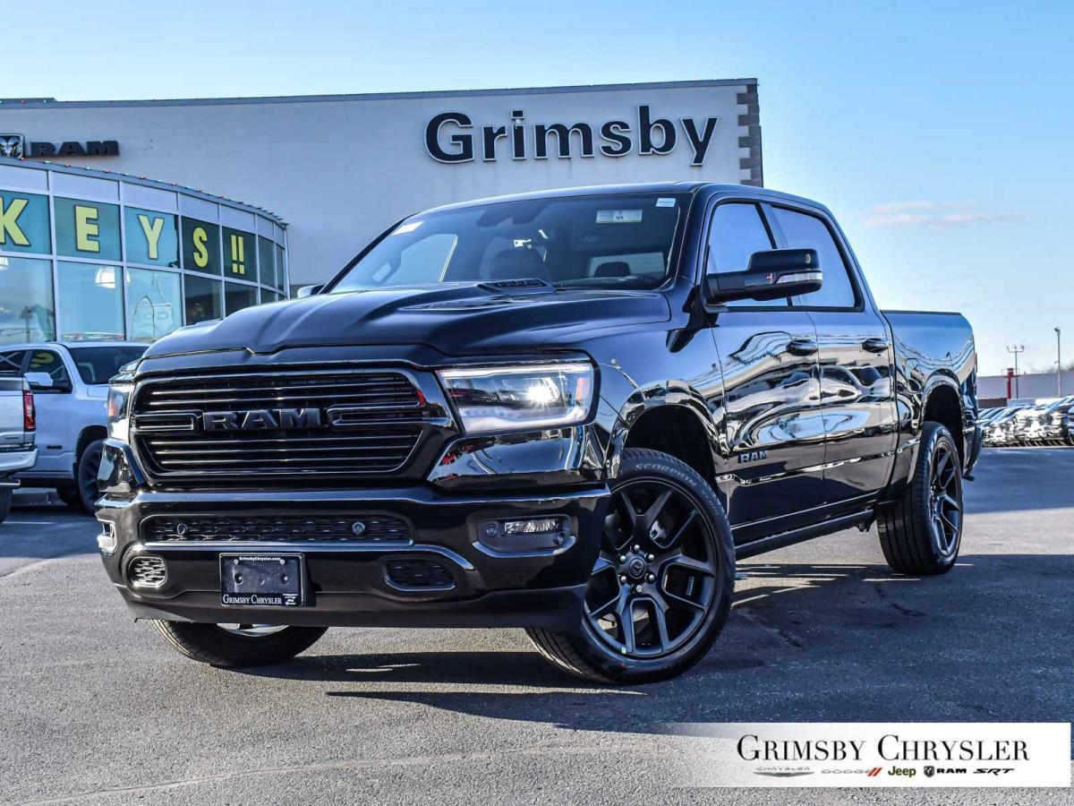 2024 Ram 1500 SPORT | CREW | PANO ROOF | PWR BOARDS | HUD |
