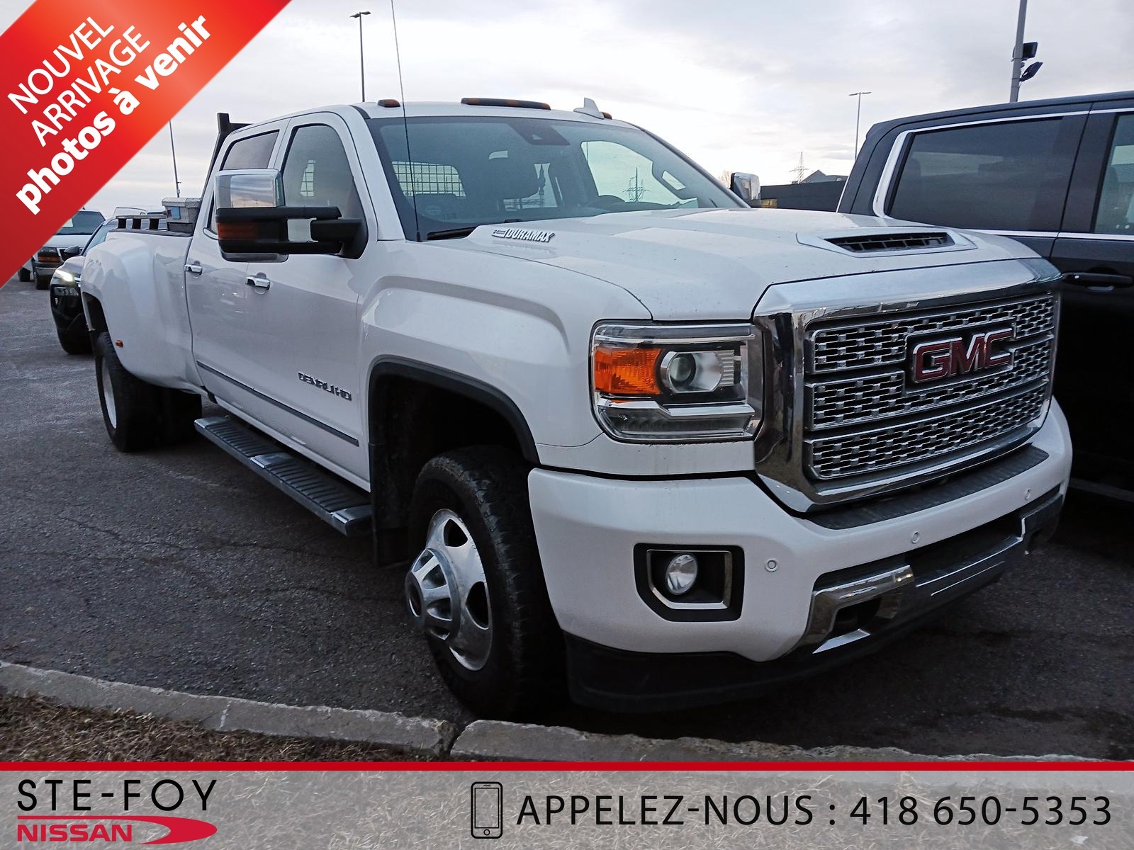 2018 GMC Sierra 3500HD 6.6 LITRES DIESEL  BOITE 6 1/2 