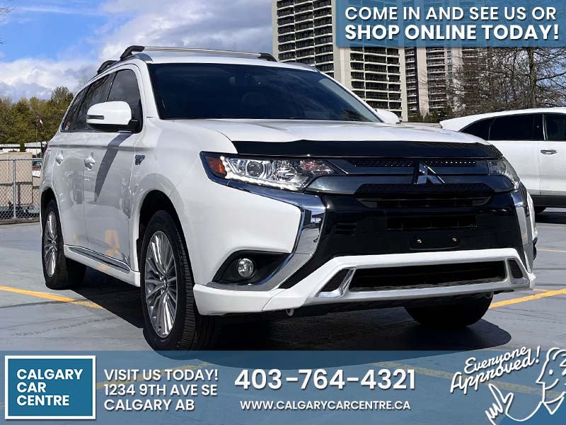 2020 Mitsubishi Outlander PHEV GT 4WD $279B/W /w Back-up Camera, Heated Leather S