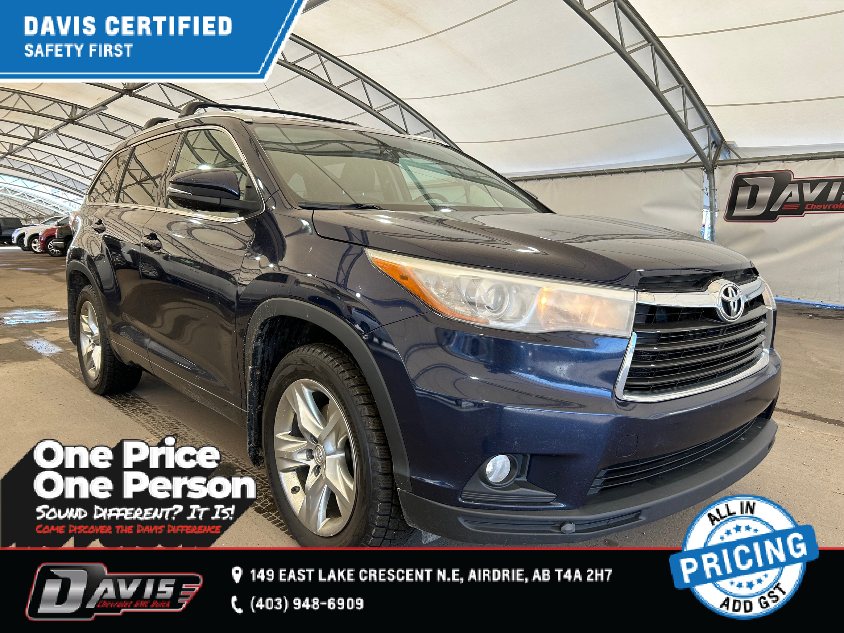 2015 Toyota Highlander Limited WELL MAINTAINED | LEATHER | JBL AUDIO | DU