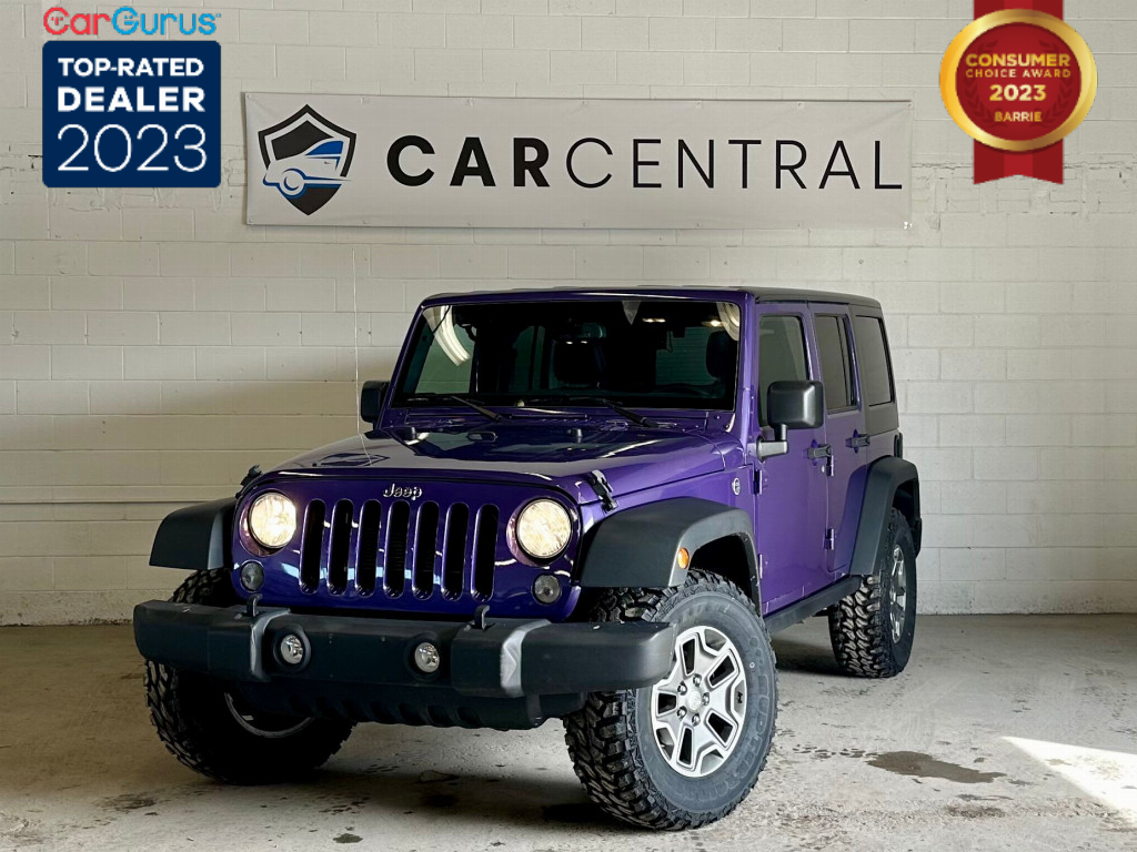 2018 Jeep WRANGLER UNLIMITED Rubicon 4x4| No Accident| Navi| Leather| Bluetooth