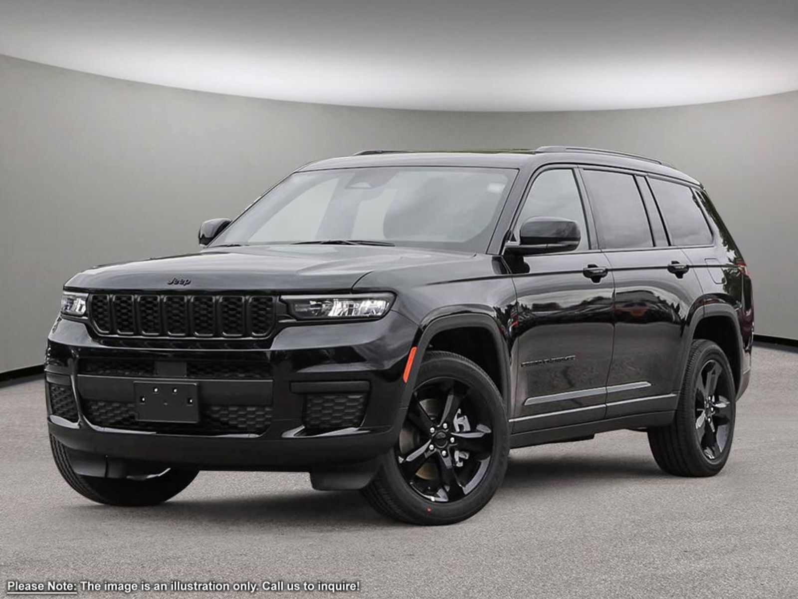 2024 Jeep Grand Cherokee L ALTITUDE IN DIAMOND BLACK EQUIPPED WITH A 3.6L V6 