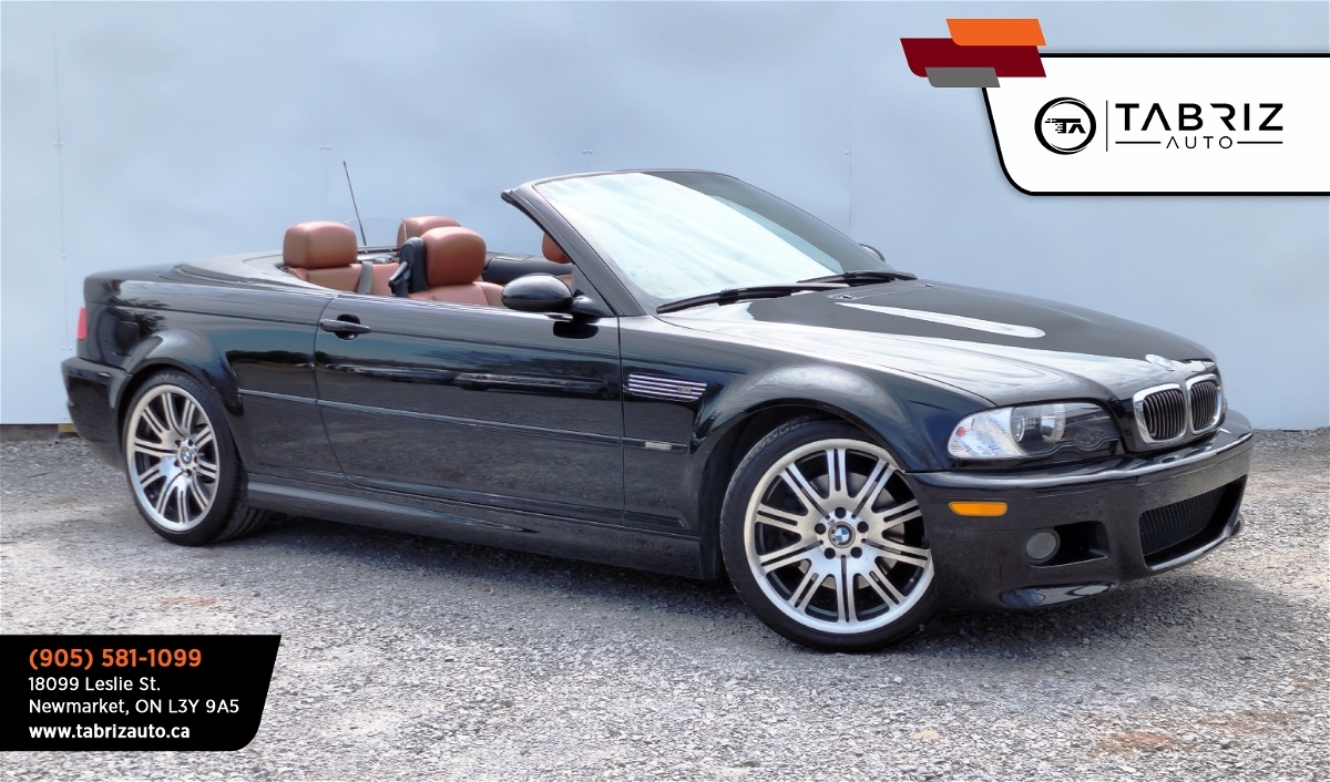 2004 BMW 3 Series Cabriolet M3 Manual/Accident Free