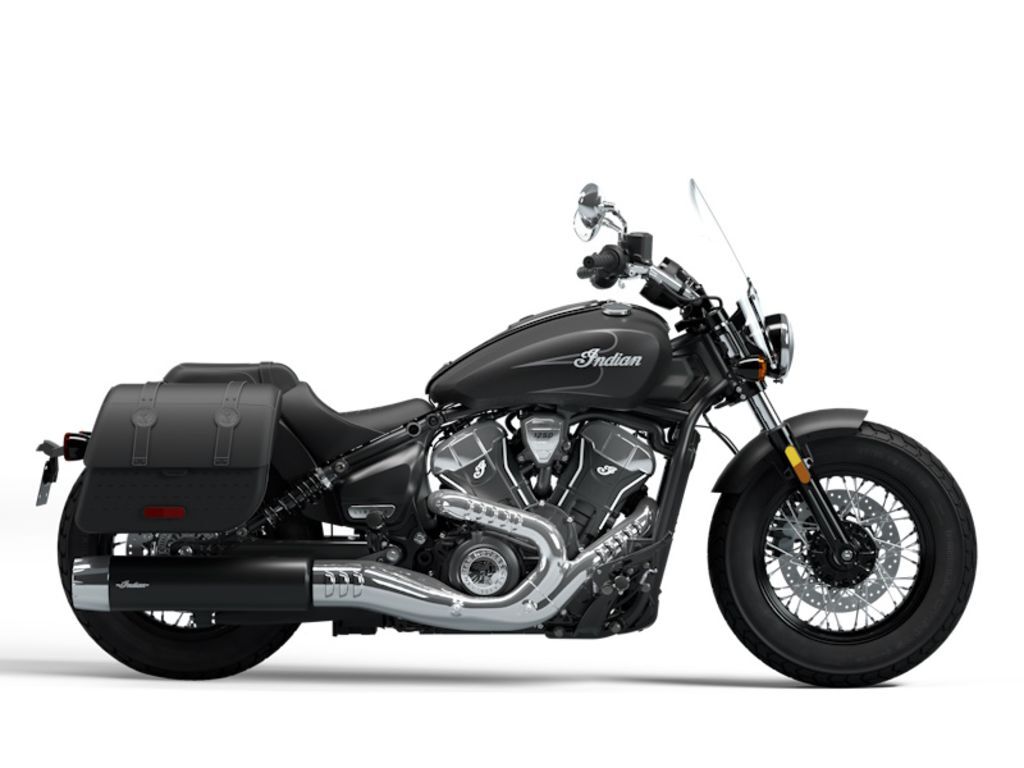 2025 Indian Motorcycles Super Scout® Black Smoke with Graphics 