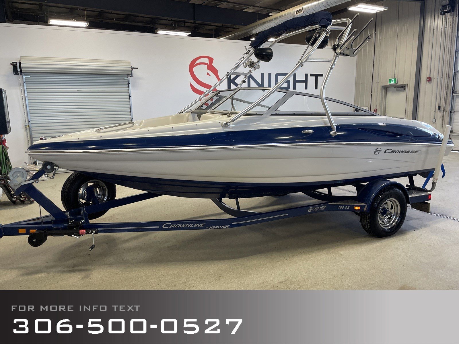2012 Crownline 195SS With Tower, Wet sound stereo, low hours, local tra