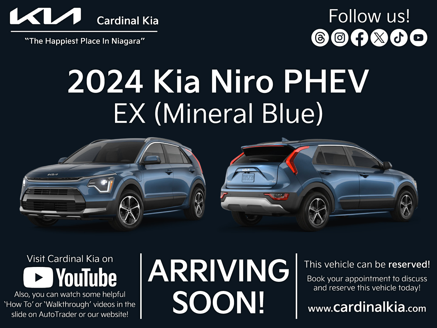 2024 Kia Niro Plug-In Hybrid EX FWD