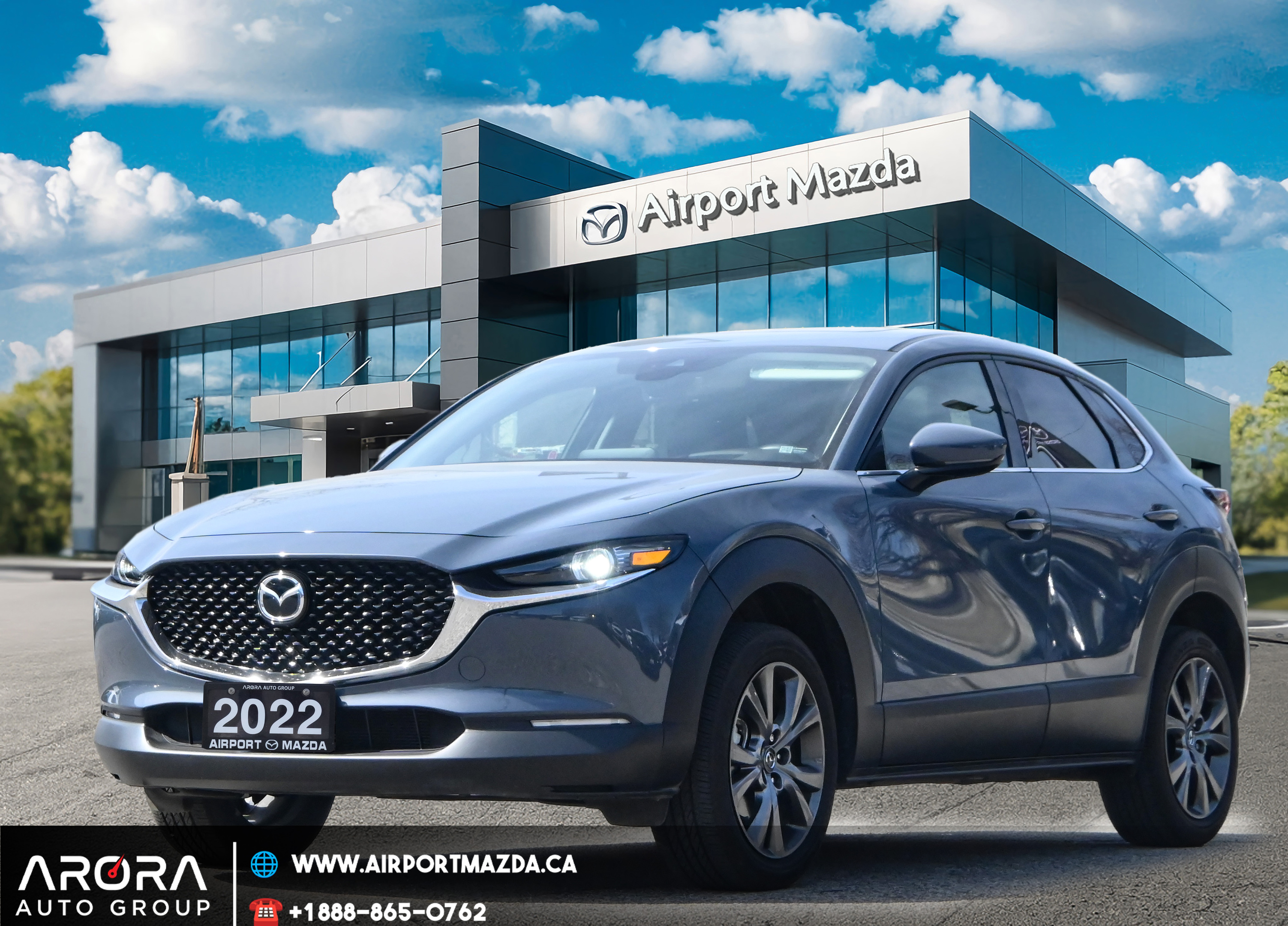 2022 Mazda CX-30 GT/1Owner/No Accident/Low KMs/CPO READY/Leather