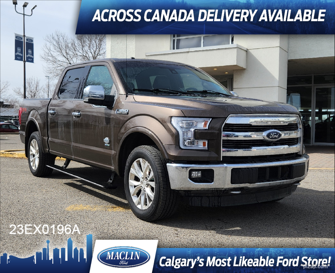 2015 Ford F-150 KING RANCH FX4 TECH PACKAGE | TWIN ROOF | PWR BRDS