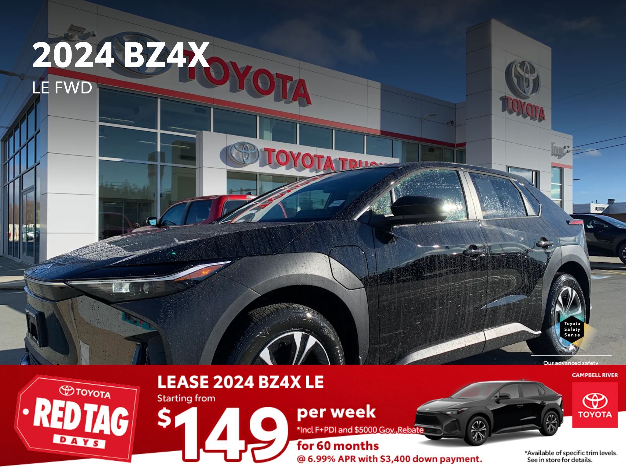 2024 Toyota bZ4X LE