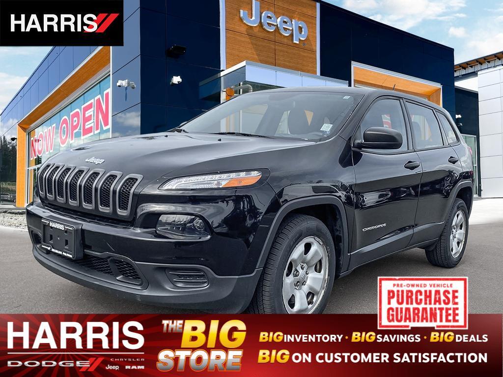 2015 Jeep Cherokee FWD 4dr Sport | No Reported Accidents | One Owner!