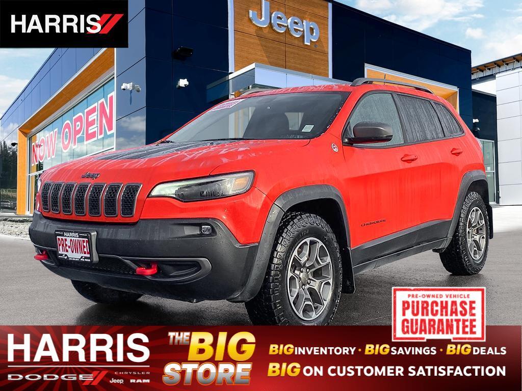 2021 Jeep Cherokee Trailhawk 4x4   |  One Owner!