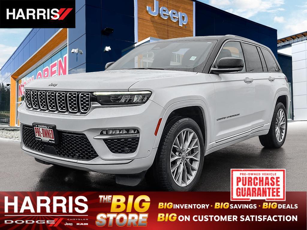 2022 Jeep Grand Cherokee Summit Reserve 4x4 | No Reported Accidents!