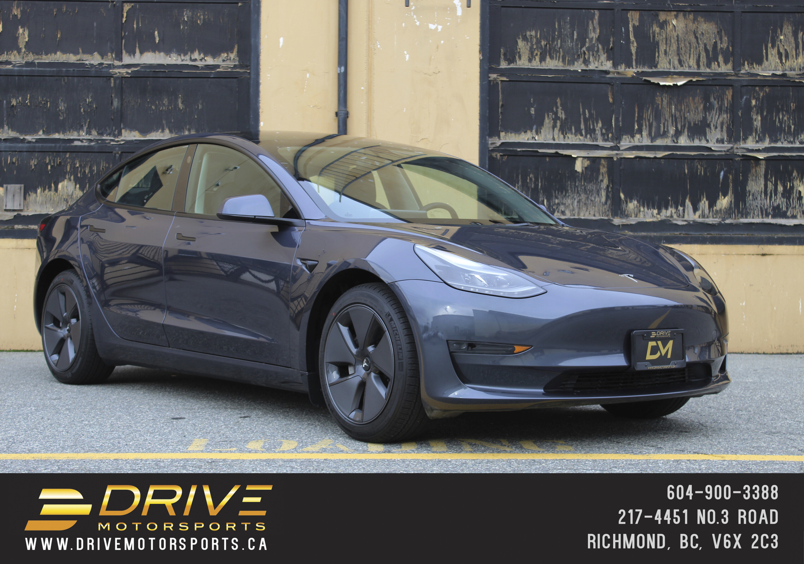 2023 Tesla Model 3 RWD 5% GST only!