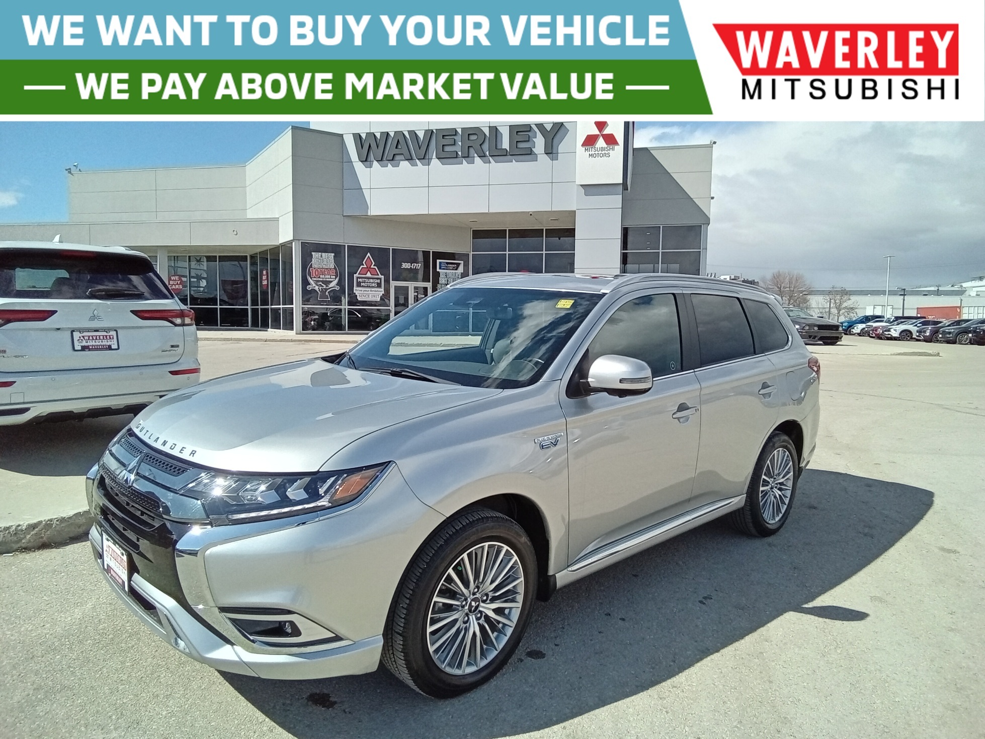 2022 Mitsubishi Outlander PHEV GT AWD Local Trade | Warranty to 160Kms | Moonroof