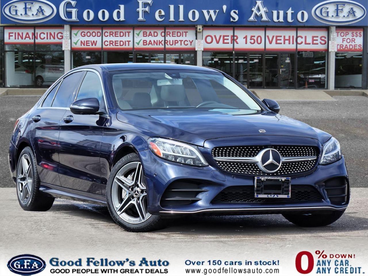 2019 Mercedes-Benz C-Class 4MATIC, PREMIUM PACKAGE, AMG SPORT PACKAGE, LEATHE